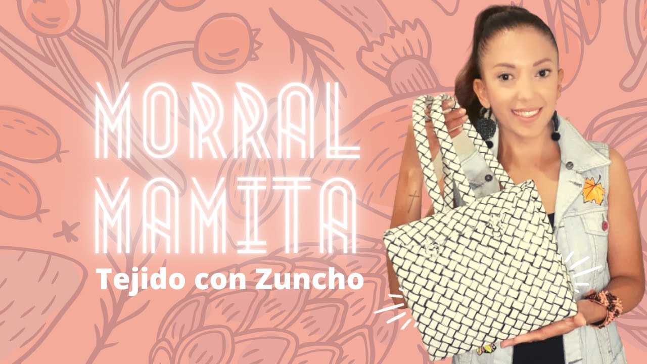 COMO TEJER UN MORRAL CON ZUNCHO-#ideasparavender