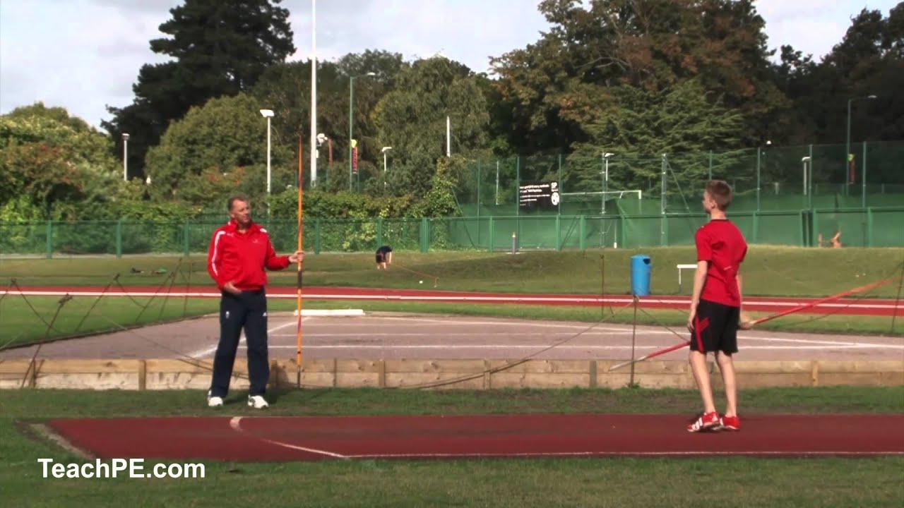 How to throw a Javelin - standing throw and common faults
