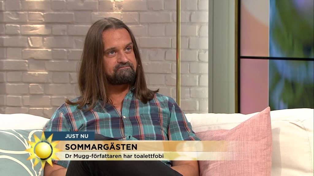 Toalettskräck, humor och livet före och efter testikelcancern - Nyhetsmorgon (TV4)