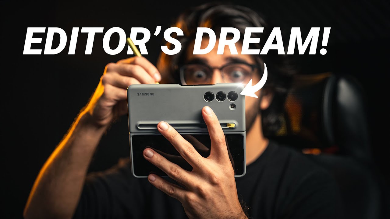 The ULTIMATE Content Creator Phone - Galaxy Z Fold5 🔥