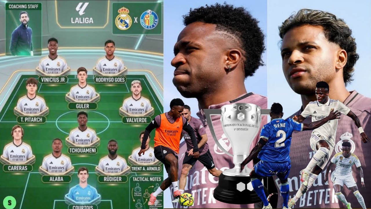 Real madrid vs getafe anpil motivasyon pou jwè yo klike poun pale football sou vini7?