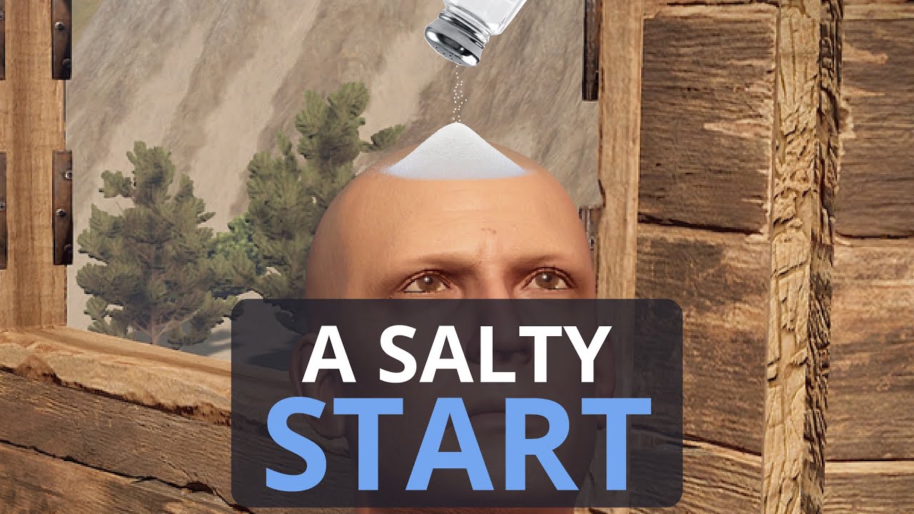 SUCH A SALTY START!! Rust Dual Survival #1