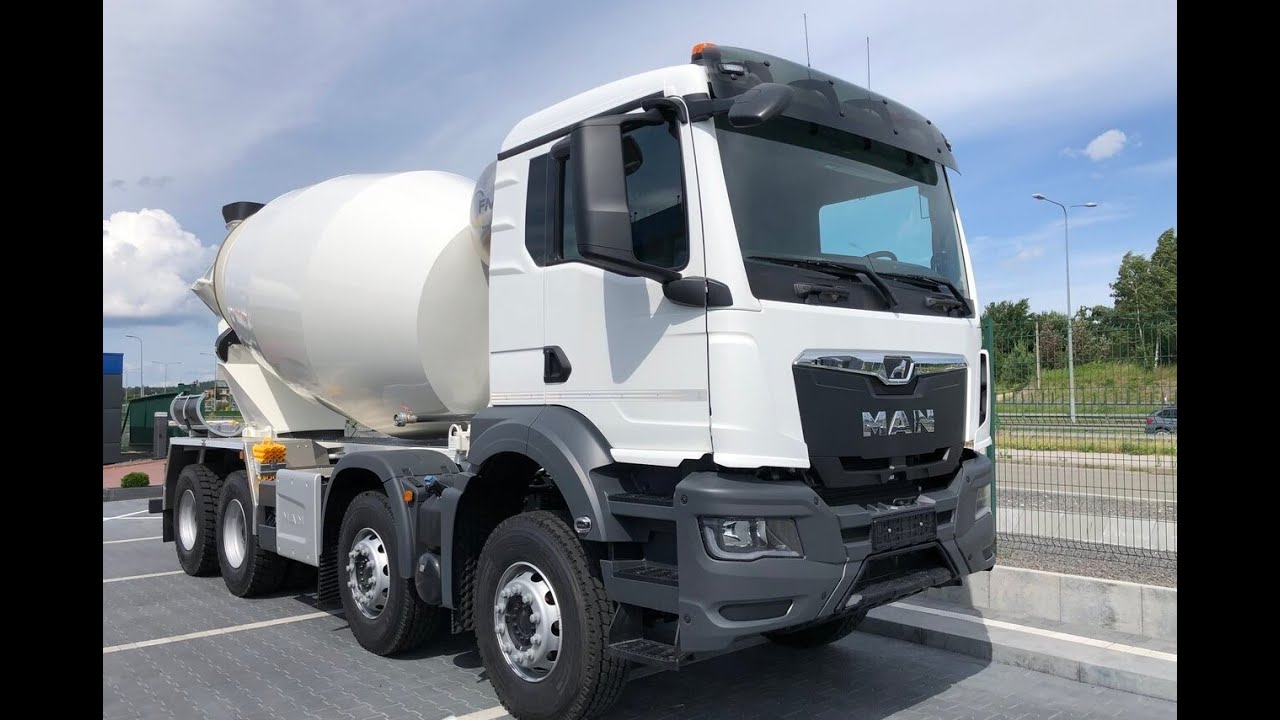 New 2024 MAN TGS 35.430 8X4 Concrete mixer Truck | Trucks Market
