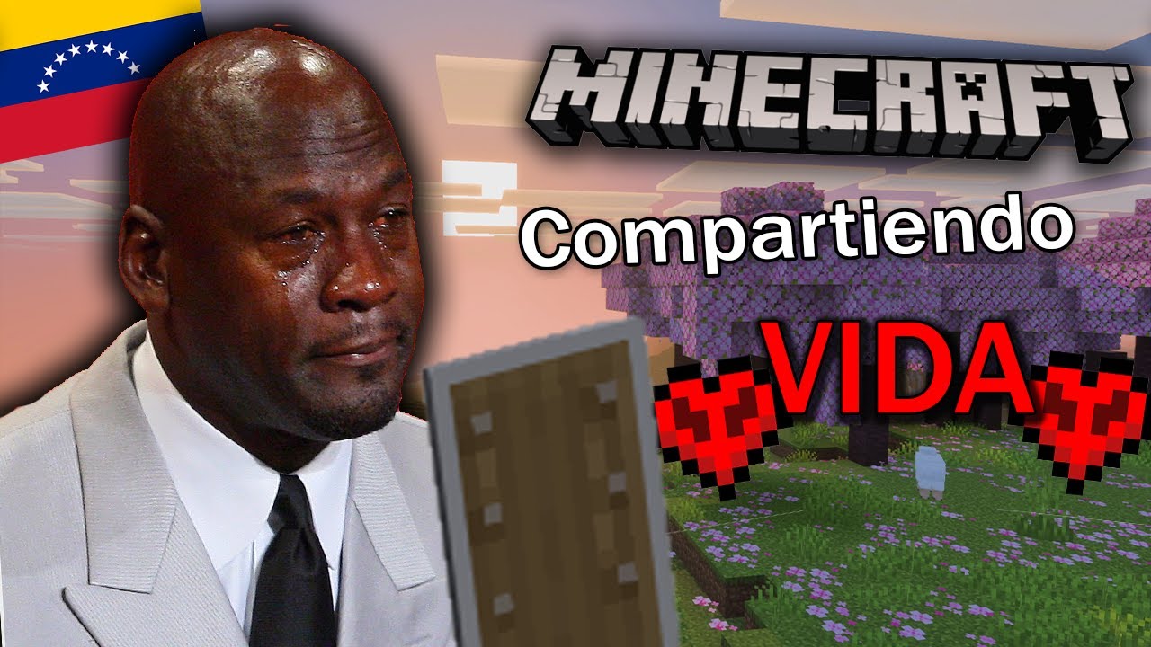 Intenté COMPLETAR MINECRAFT compartiendo vida y salió muy mal...