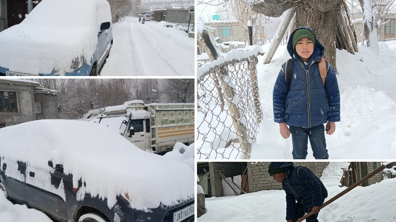 CONTINUE HEAVY SNOWFALL AT THASGAM SANKOO|| 27-JAN-2026