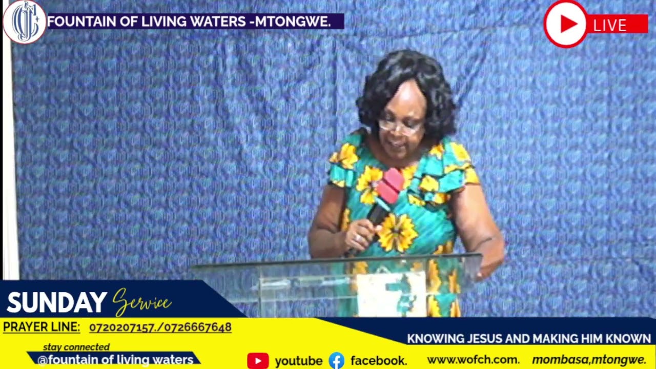 Topic: LIVING A LIFE OF HOLINESS