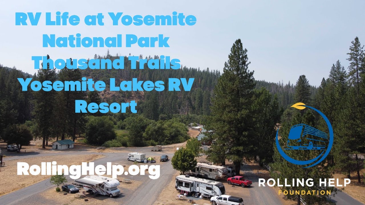 RV Life in Yosemite at Thousand Trails RV Resort #RV Life #Thousand Trails #Full Time RV Living