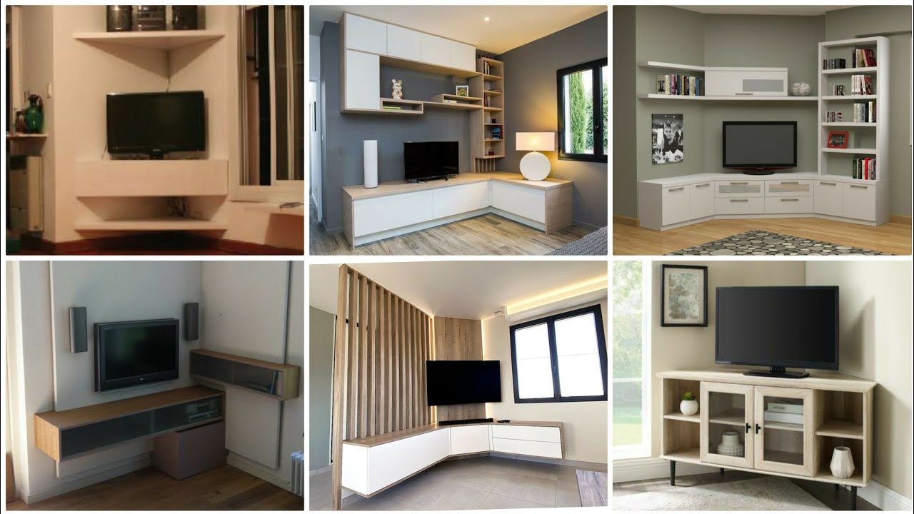 Corner TV Unit Design 2022 for Living Room/Hall || TV Cabinet ideas || Modern Interior