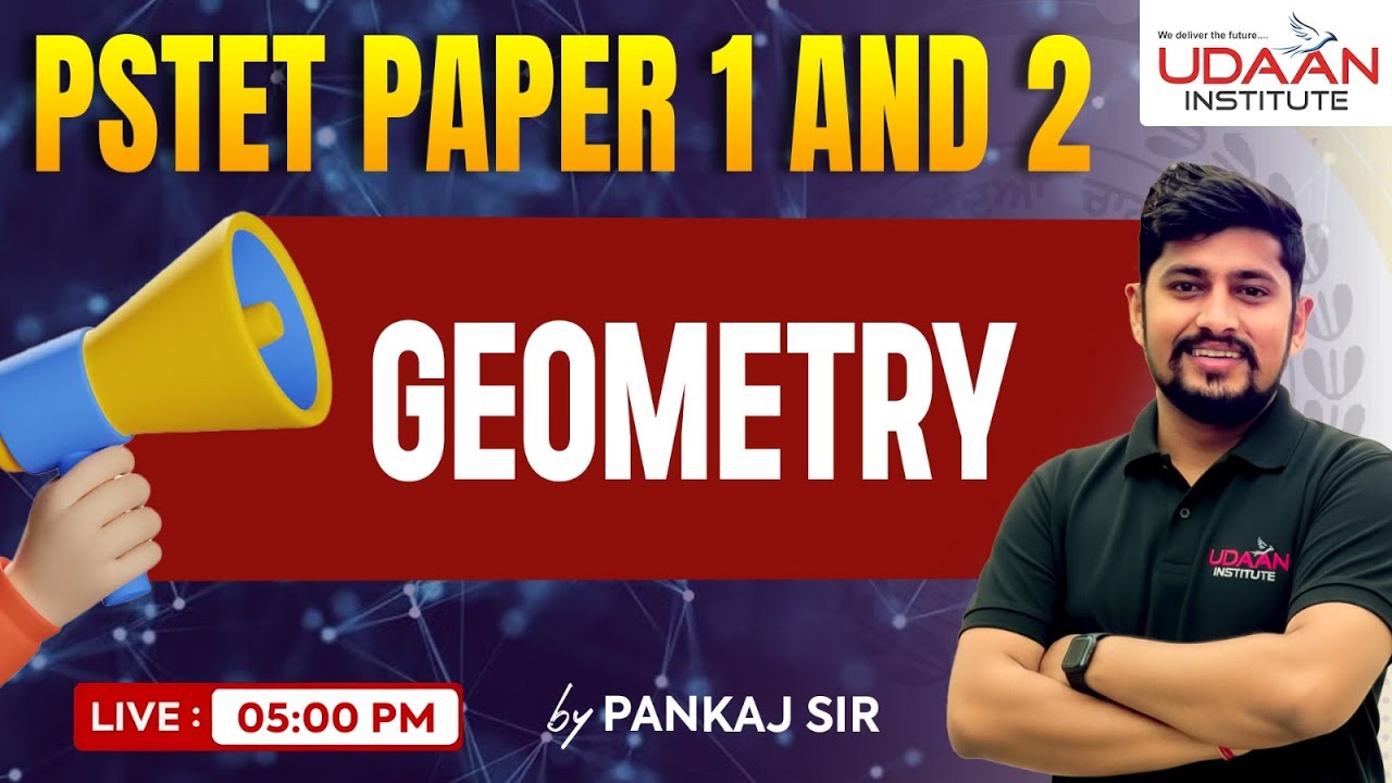 GEOMETRY #13 | PSTET PAPER 1 & 2 | PSTET 2026 | BY PANKAJ SIR