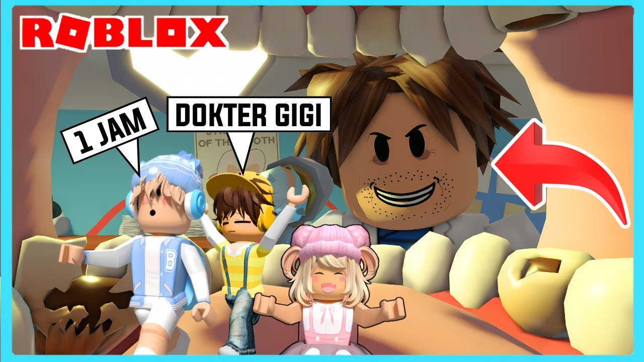 Akibat Pergi Ke Dokter Gigi Tengah Malam.!! Di Roblox Brookhaven ft @Shasyaalala