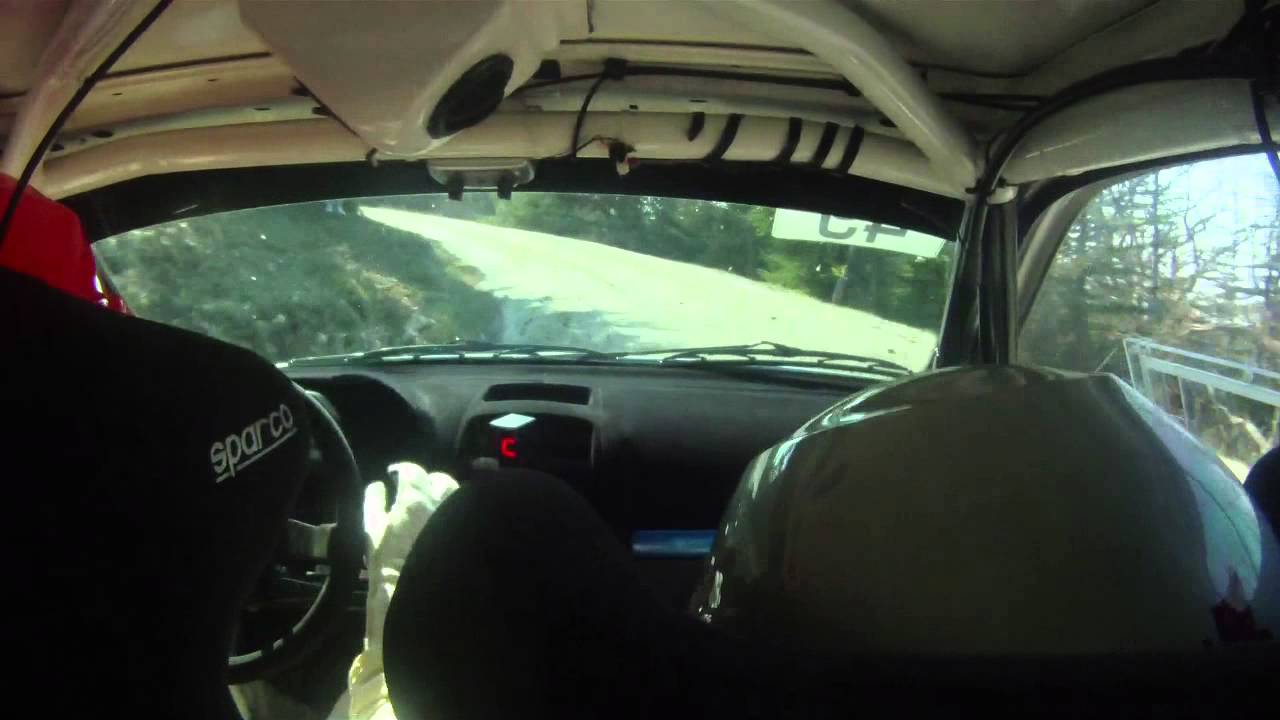 Rallye de Venasque 2014 ES1 col de la ligne CHAMPEIL/CHAMPEIL