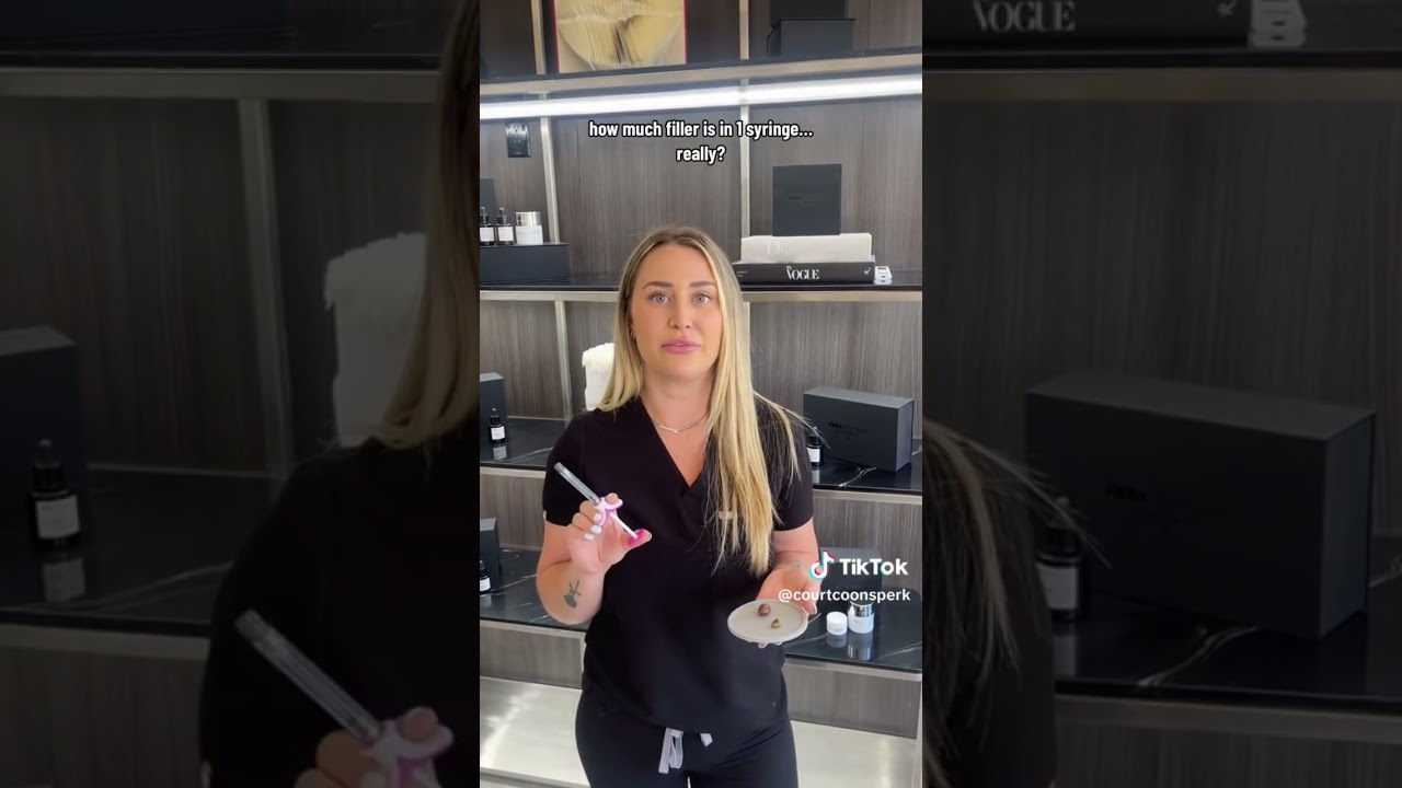 How much is in 1 syringe of filler&hellip;really? #filler #hyaluronicacid #beauty #beverlyhills