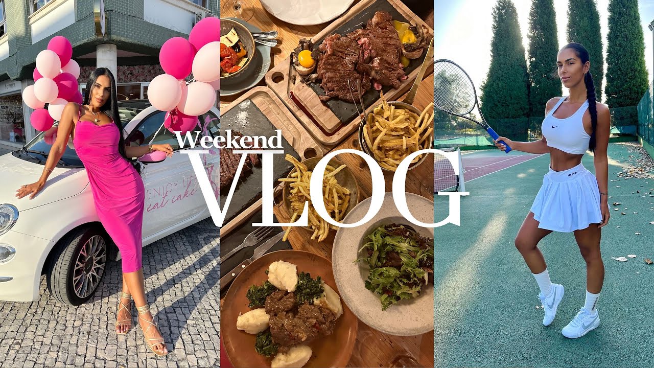 Aulas de Ténis, Festa, Ginásio, Supermercado, Massimo Dutti (VLOG)