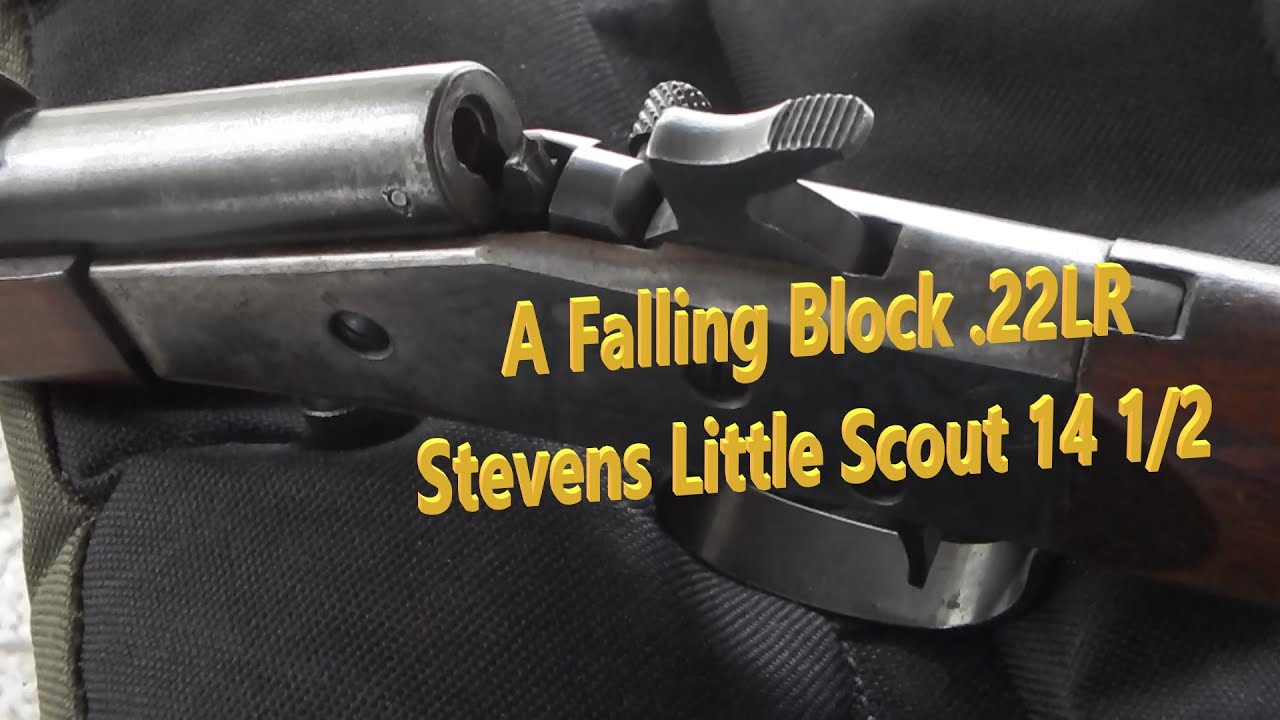 Stevens Little Scout 14 1/2 Falling Block .22LR
