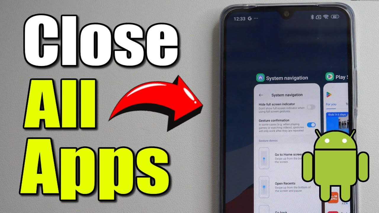 Как закрыть все приложения одновременно на телефоне Android (лучший способ)