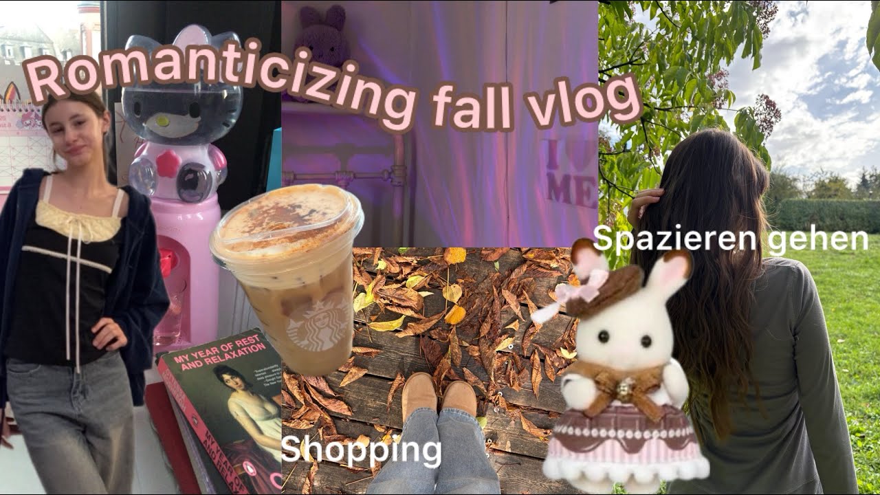 🍂Romantacizing Autmn🍂:Kirmes mit Freunden, Spaziergang, Herbst Shopping,lesen…