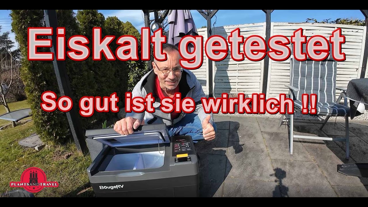 Das hat mich echt umgehauen 29 L Kühlbox BougeRV CRPRO 12V,  kühlt sie wirklich so weit runter?