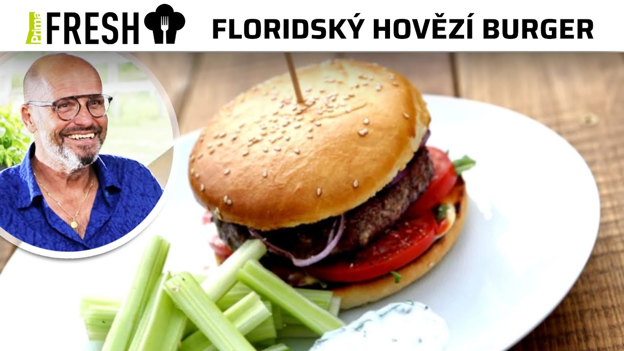 Floridský burger podle Zdeňka Pohlreicha | Poctivý burger hotový za pár minut