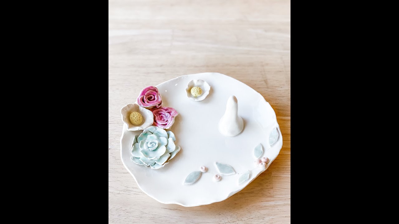 HOW TO HANDBUILD A CERAMIC RING DISH