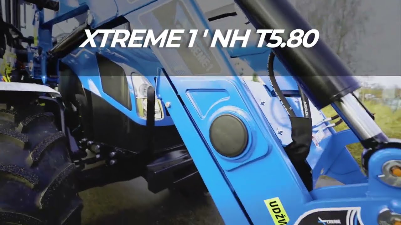 New Holland T 5.80 + Ładowacz XTREME 1