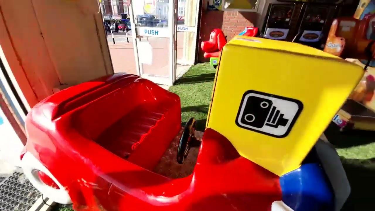 Fun2Learn Safety Cam Car Kiddie Ride (Video Option)