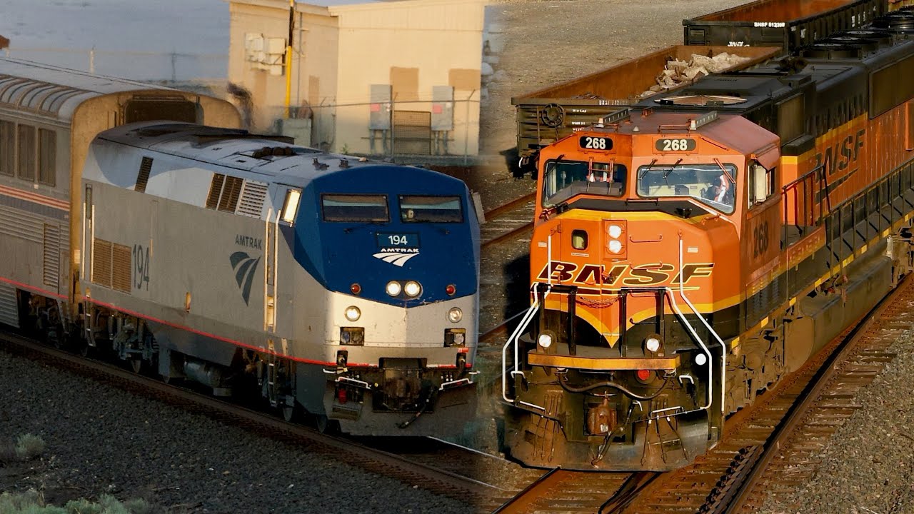 Trains in the Columbia River Gorge: Amtrak, BNSF and Union Pacific