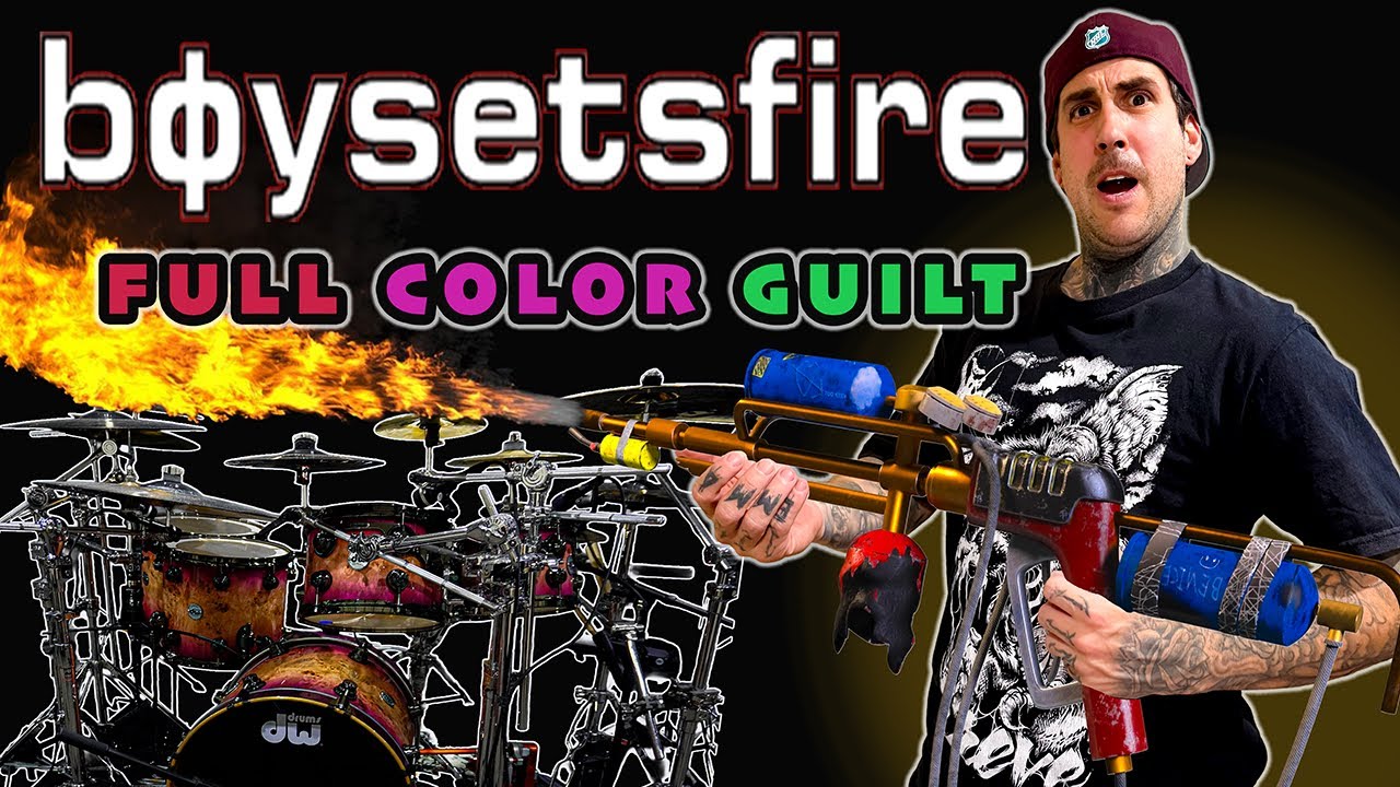 Boysetsfire - Full Color Guilt (drum cover)