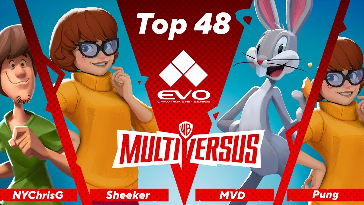 NYChrisG & Sheeker Vs. MVD & Pung | Top 48 | MultiVersus EVO 2022