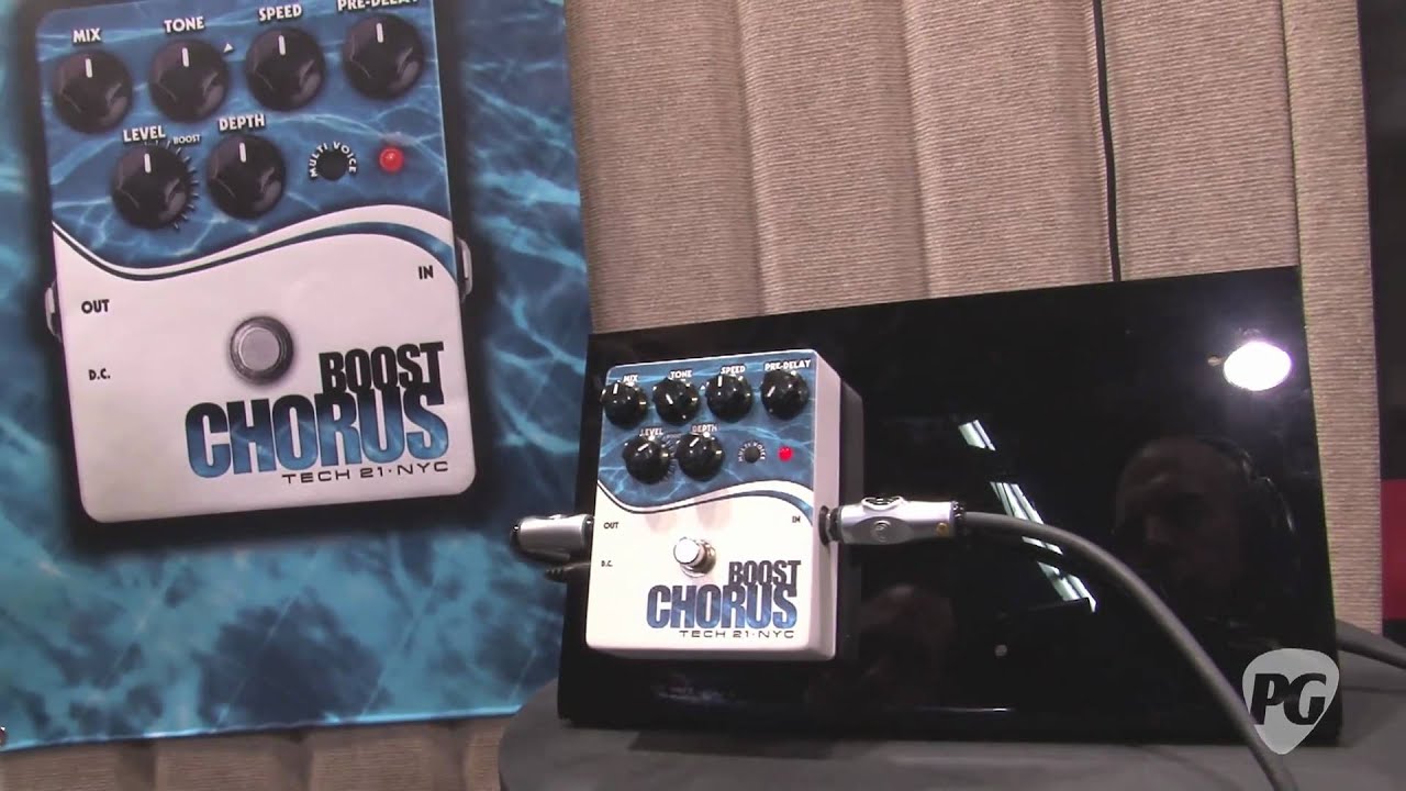 NAMM '11 - Tech 21 Roto Choir and Boost Chorus Demos