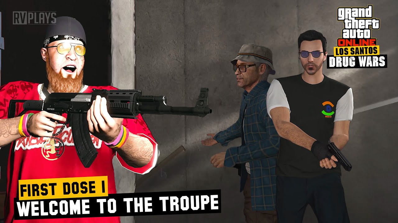 GTA Online : First Dose 1 - Welcome to the Troupe (PS5 Gameplay)