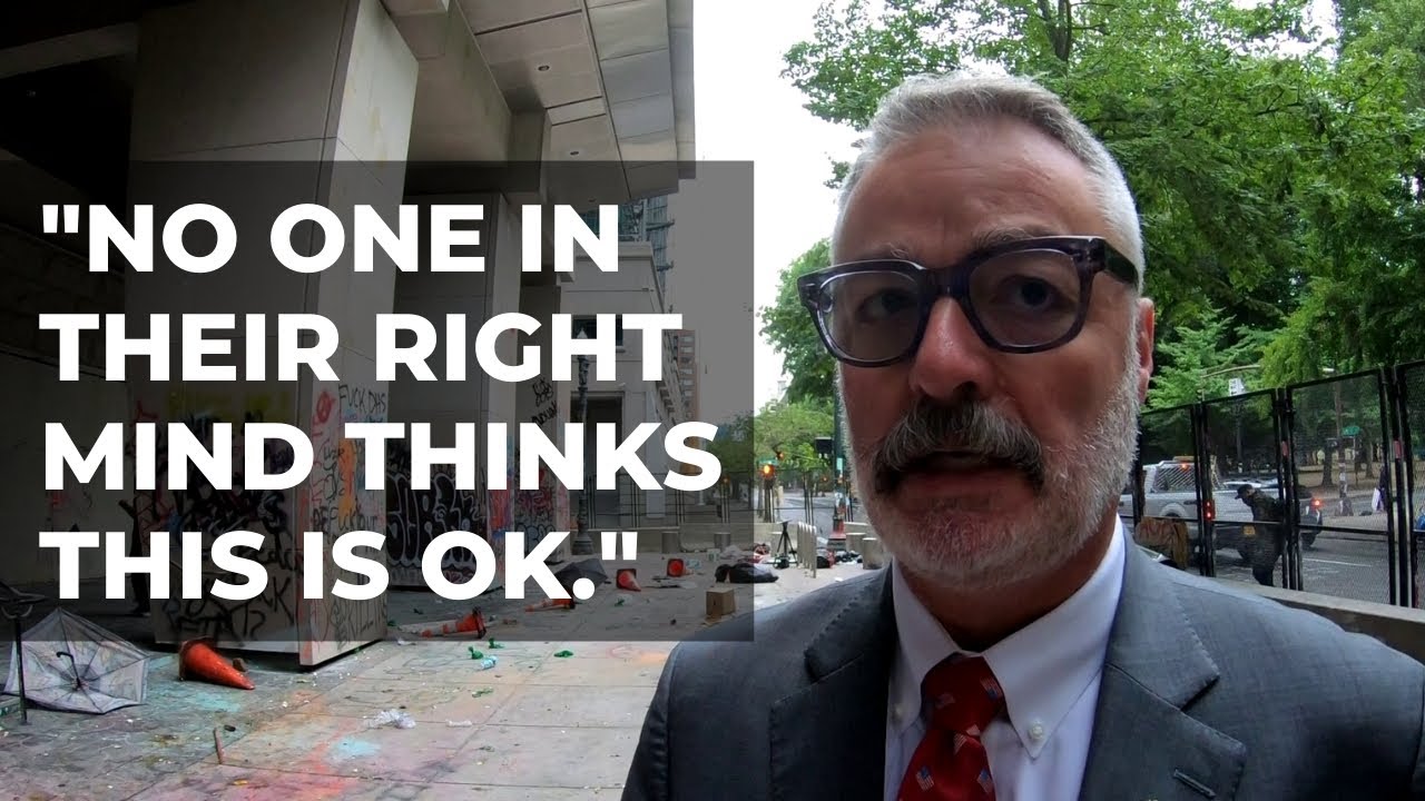 RAW Interview: U.S. Attorney Billy Williams discusses damage, debris outside federal courthouse