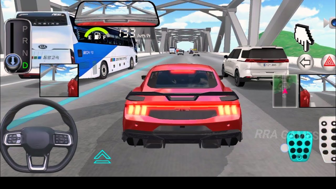 New Mustang parking - 3d Driving Class android game play - Car Game#gameplay Cute Gamer Avi 