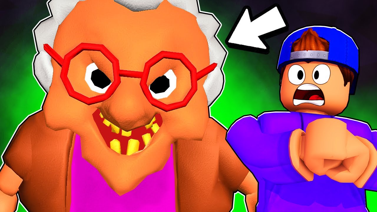 ROBLOX ESCAPE ANGRY GRANNY OBBY!