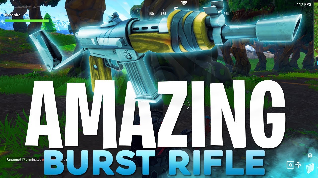 Fortnite In Depth: Burst Rifle Is Amazing! (Blue Burst vs. Gold Scar Guide)