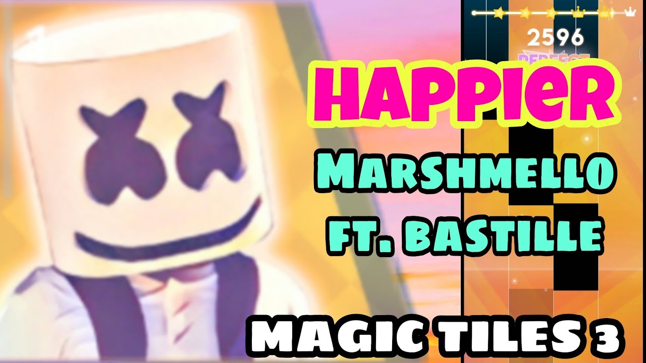 Happier - Marshmello ft. Bastille | MAGIC TILES 3