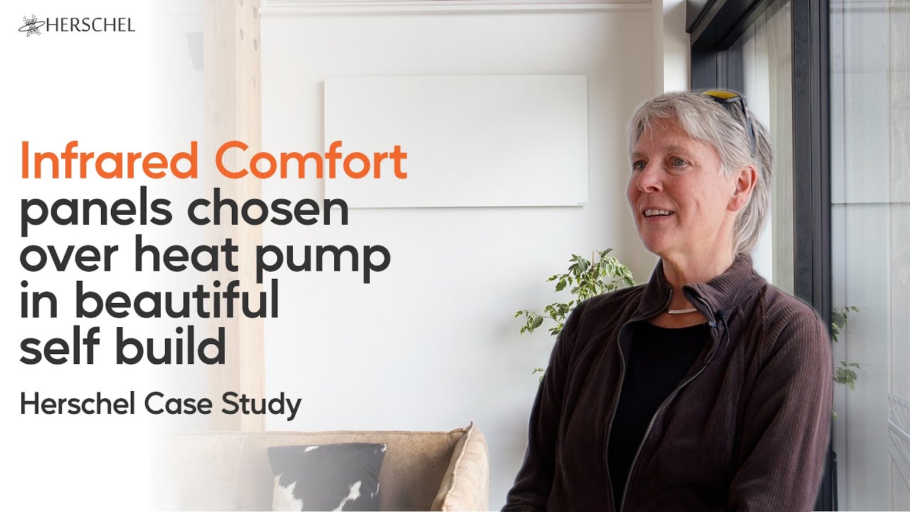 Инфракрасные панельные обогреватели Herschel Comfort были выбраны вместо теплового насоса в прекр...