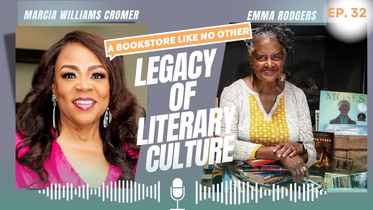 Emma Rodgers:Black Images Book Bazaar Legacy| Maya Angelou,James Baldwin & Paris Stories #episode32