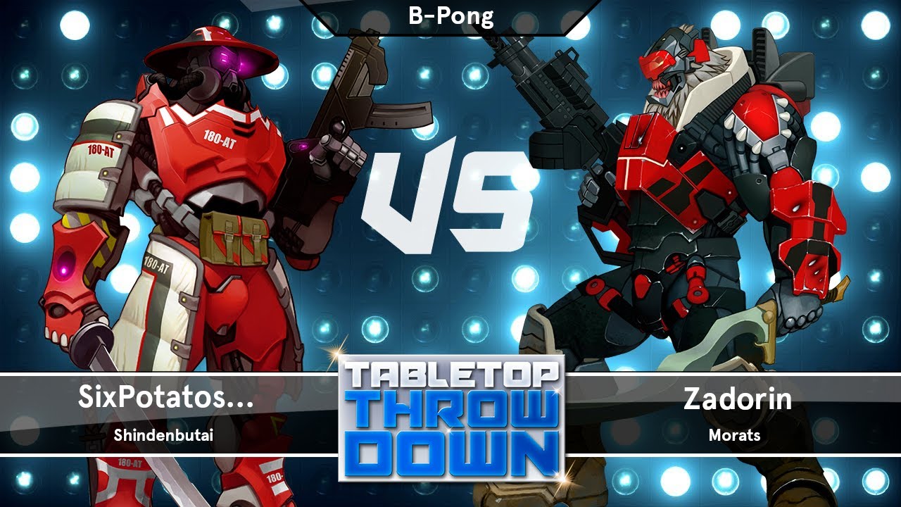 B-Pong - Shindenbutai vs Morats -  Infinity N5 Battle Report