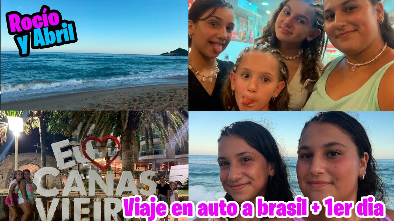 EN AUTO A BRASIL + VLOG DEL PRIMER DIA DE NUESTRAS VACACIONES