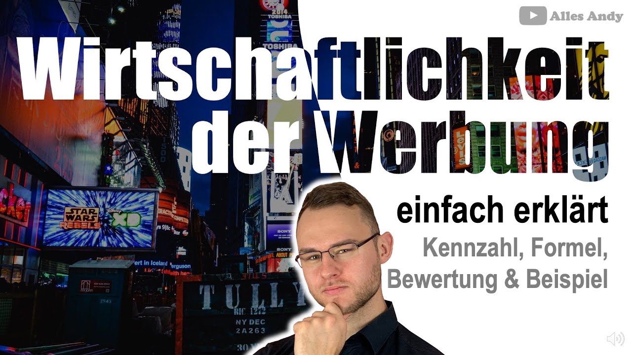Wirtschaftlichkeit der Werbung berechnen - Formel erkl&auml;rt