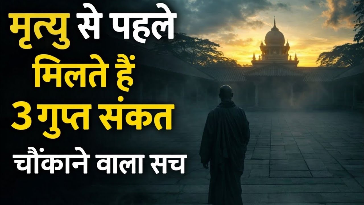 मृत्यु से पहले मिलते हैं ये 3 गुप्त संकेत 😨 | गरुड़ पुराण का रहस्य | Shanti Vandana