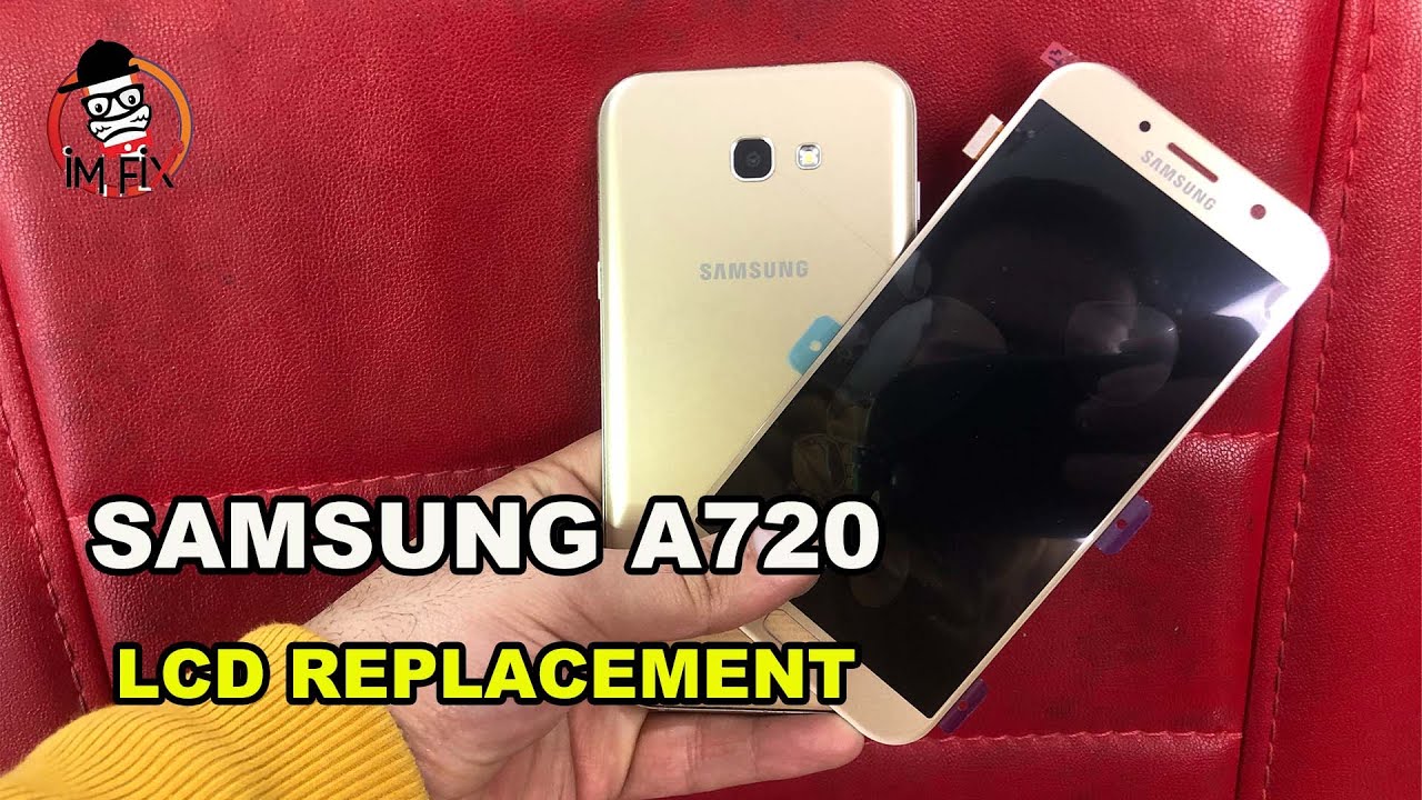 Samsung A720 (A7 2017) Screen Replacement.LCD Replacement