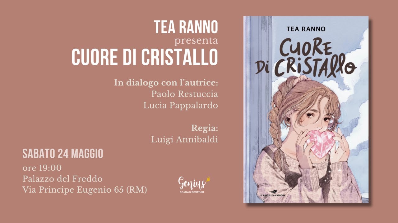 Tea Ranno presenta "Cuore di cristallo"