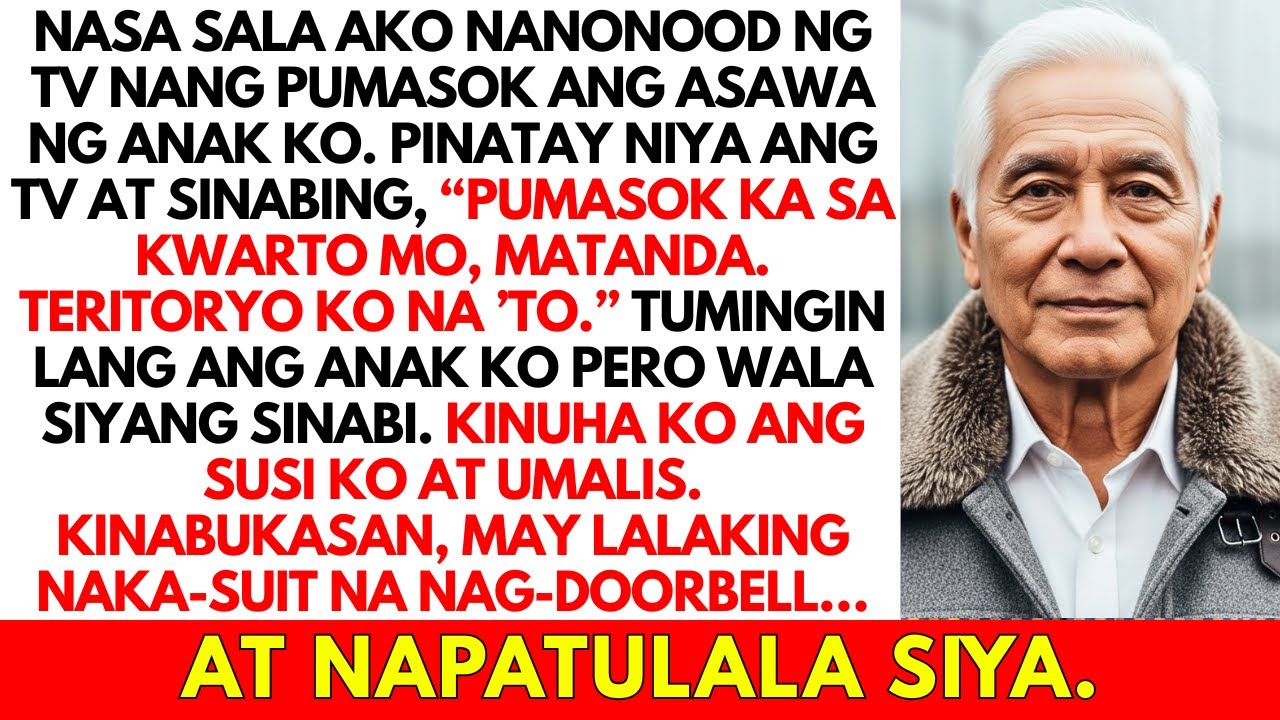 “Pamatay ng TV ng Manugang Ko at Sabi, ‘Lumabas Ka.’ Tahimik Ako… Hanggang Dumating ang Lalaki”