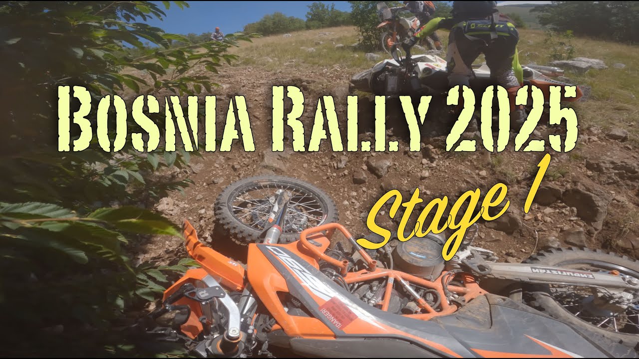 Bosnia Rally 2025 Stage 1 - Ghost town mayhem