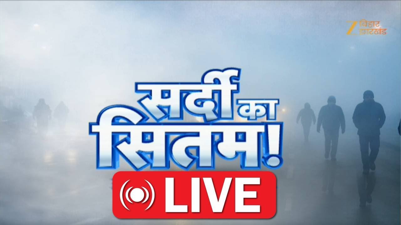 Bihar Weather Update :  बिहार में कोल्ड अटैक ! LIVE । Weather Forecast । IMD
