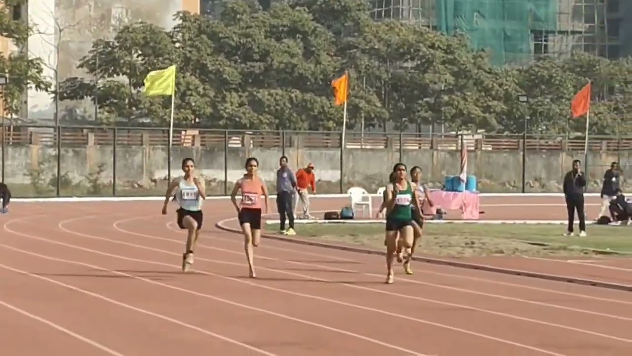 100 mtr#Women Final Athletics Meet@VNSGU, Surat