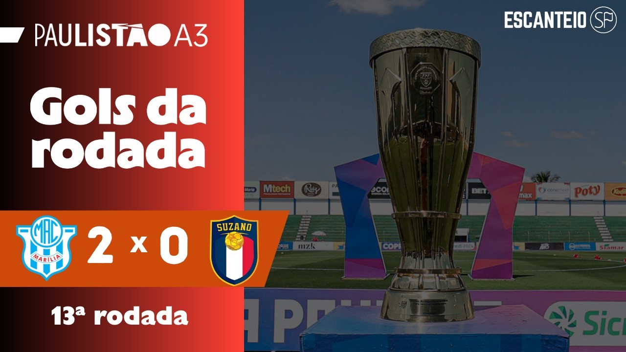 MAC VENCE MAIS UMA | Marília 2 x 0 União Suzano | Gols do Paulistão Série A3 2026