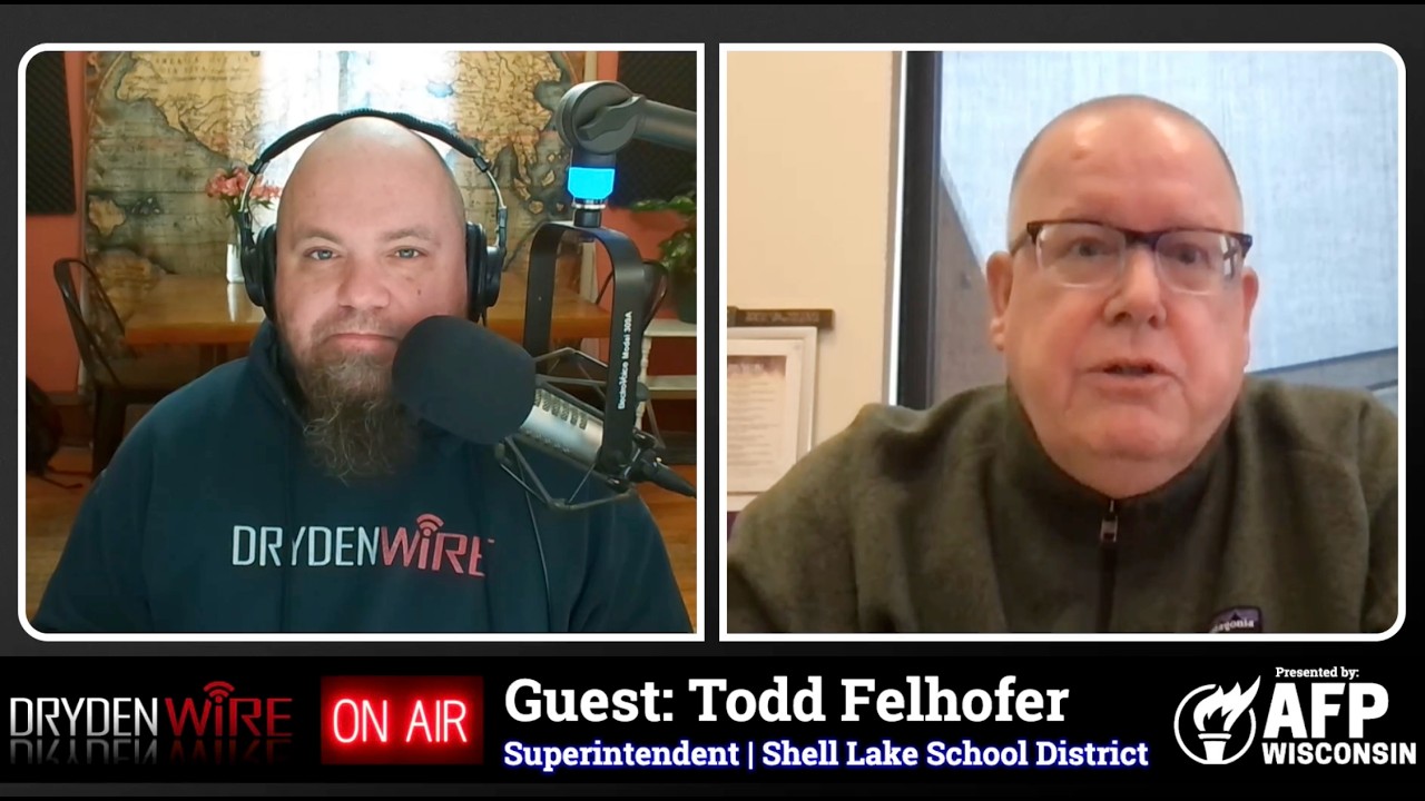 Shell Lake Superintendent Todd Felhofer Discusses April 7 Referendum | DrydenWire Live