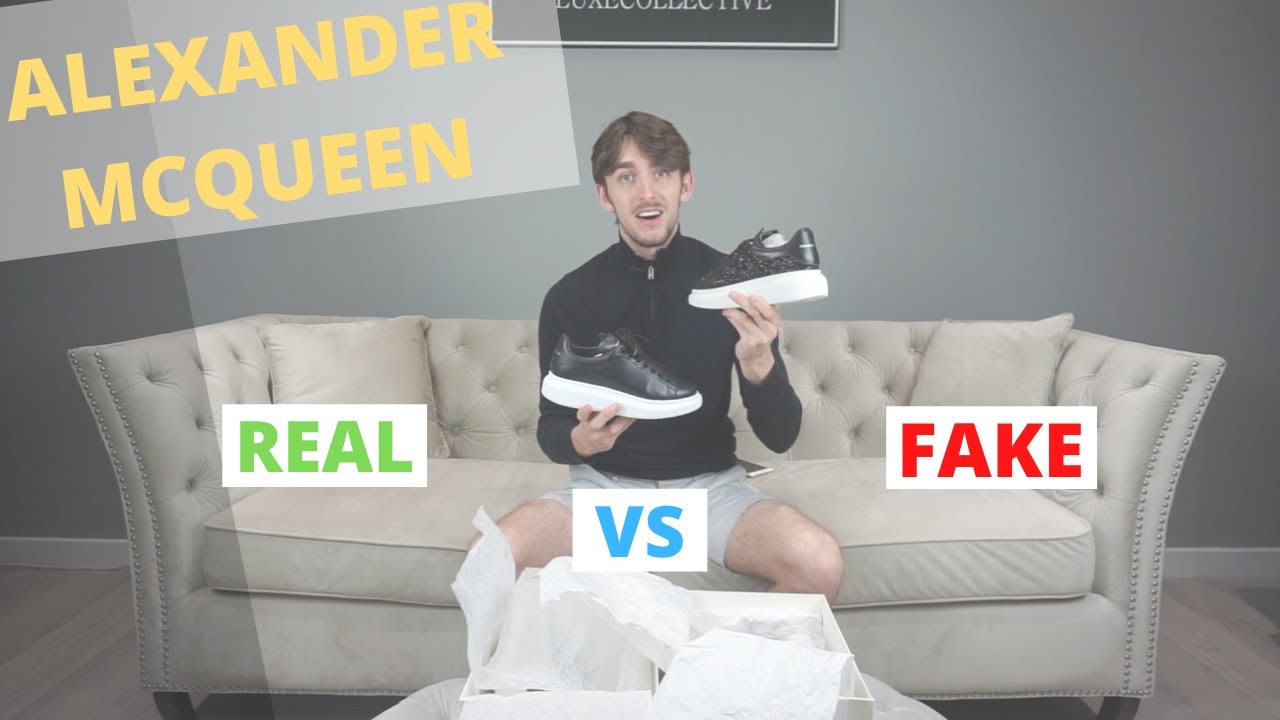 REAL Vs FAKE: ALEXANDER McQUEEN OVERSIZED SNEAKER (2020)